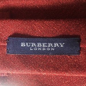 Drake’s for Burberry Wool Linen Handmade Tie